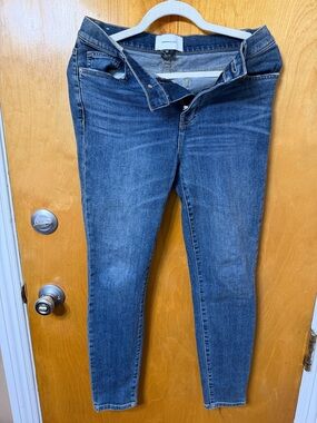 Current/Elliott Dark Blue Skinny Jeans